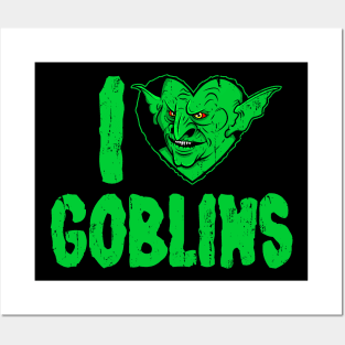 I Heart Goblins Posters and Art